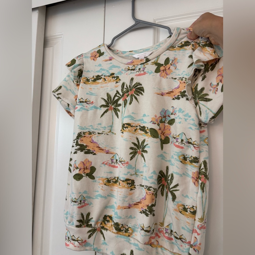 Tropical Print LC by Lauren Conrad top
